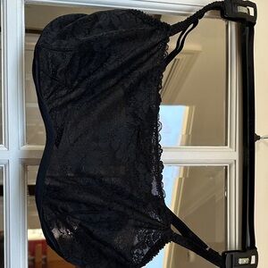 NEW! “Victoria Secret  PINK” Elegant Black Lace Bralette
